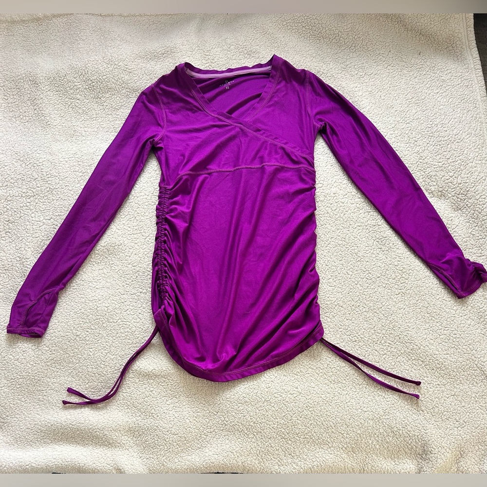 Athleta Wick-It Adjustable Cover Up Shirt UPF 50+